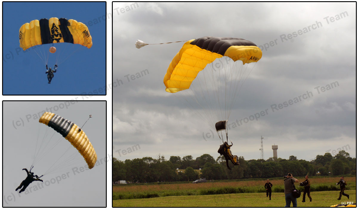 US Ambassador Jumping with the Golden Knights