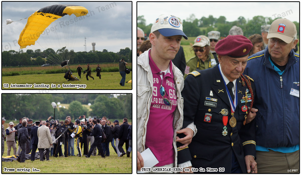 US Ambassador Jumping with the Golden Knights