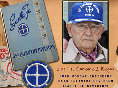 1st Lt. C.J. Regas 60th Combat Engineers 35th Inf Div.