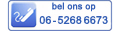 Bel ons op 06 - 5268 6673