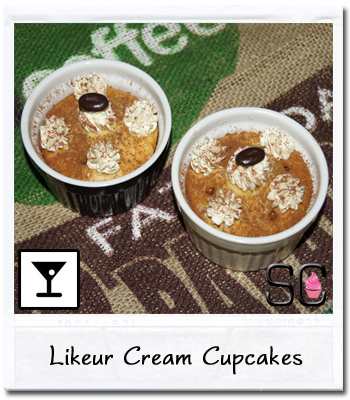 Likeur Cream Cupcakes - Koffie, Choco, Advocaat