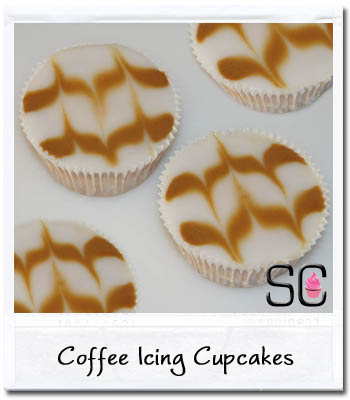 Coffee Icing Cupcakes